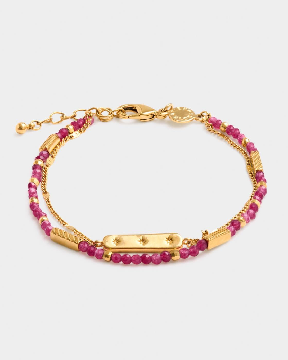 Waterproof Gold Birthstone Bracelet