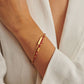 Waterproof Gold Birthstone Bracelet