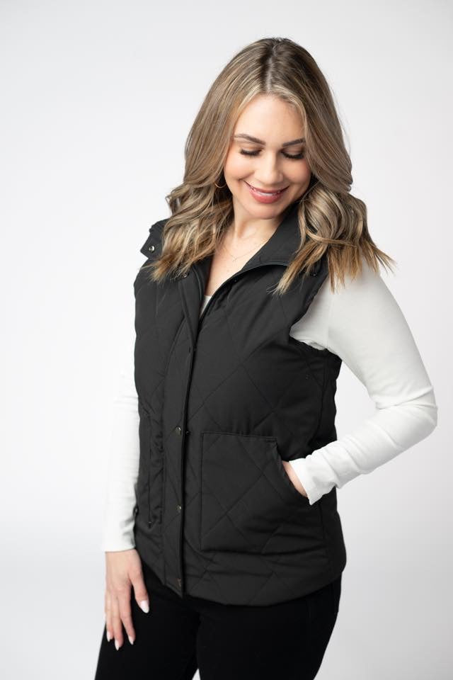 Black Remy Vest - 75% Balance