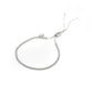 Silver Adjustable Bracelet - 3mm