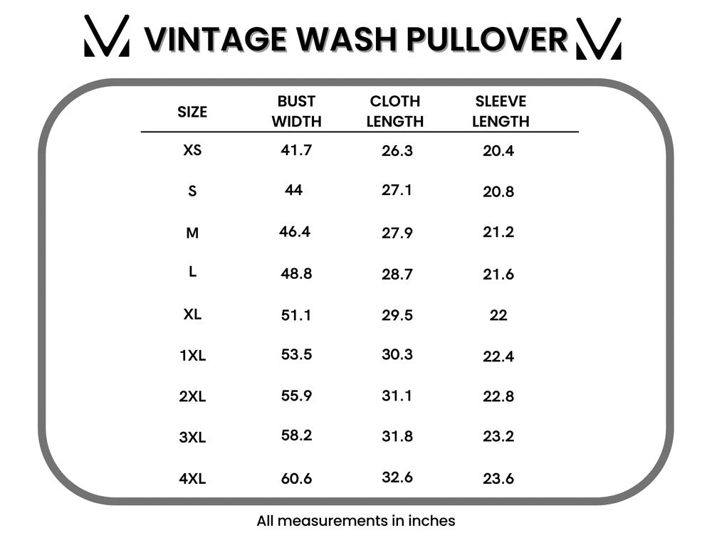 Spring Leaf Vintage Wash Pullover