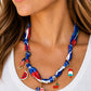 Patriotic Scarf Necklace