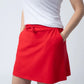 Red Serena Luxe Skort