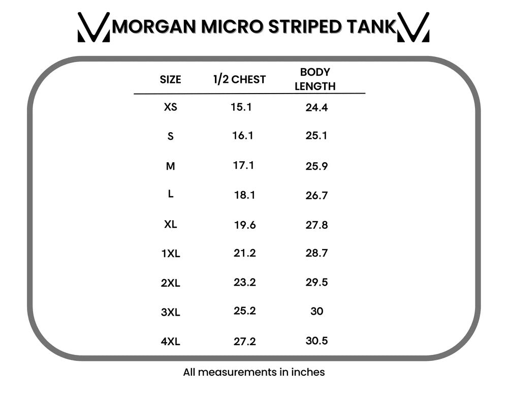 Red Morgan Micro Stripe Tank