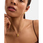 Waterproof Gold Birthstone Necklace