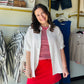 Jess Lea

Step into a world of comfort and style with the Sawyer Gauze Top. Made from lightweight, breathable gauze fabric, this top is your perfect companion for warm, sunny days or layered looks during cooler seasons.
