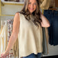 Easel

KNITTED SWEATER VEST
-RELAXED, LOOSE FIT
-RIBBED CREW NECKLINE
-SIDE SLITS
-HI LOW STYLE
-SPLIT BACK DETAIL
-SMALL MEASUREMENTS : LENGTH - 24" & BUST - 22.5"

Content: 50% WOOL 50% NYLON


KNITTED SWEATER VEST