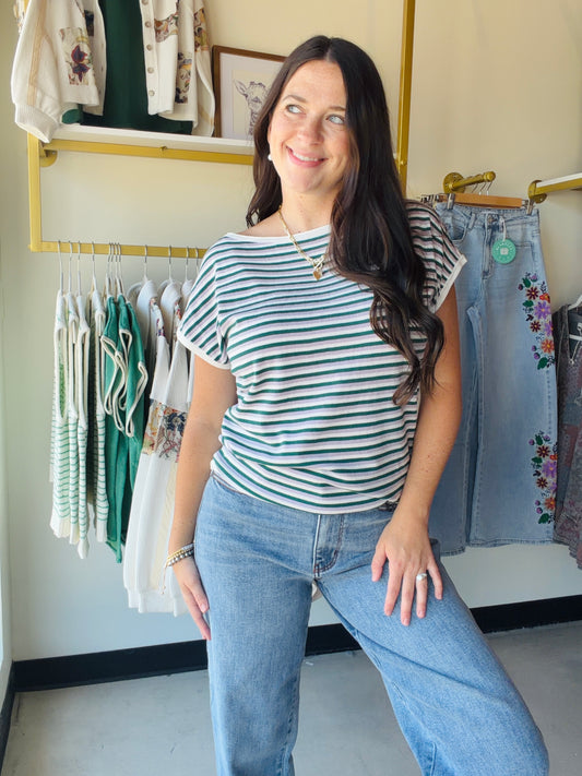 Soft, sweet, and endlessly wearable — the Lavender Multi Stripe Sweater by Staccato is a cozy-chic essential you’ll want in your rotation all season. The dreamy lavender palette with multi-stripe detailing gives it a playful, feminine energy that pairs beautifully with denim, trousers, or a midi skirt.

Crafted from a soft cotton-viscose blend, it drapes beautifully and feels gentle against the skin. Whether you’re layering up or wearing it on its own, this sweater brings effortless style to any look.

Mult