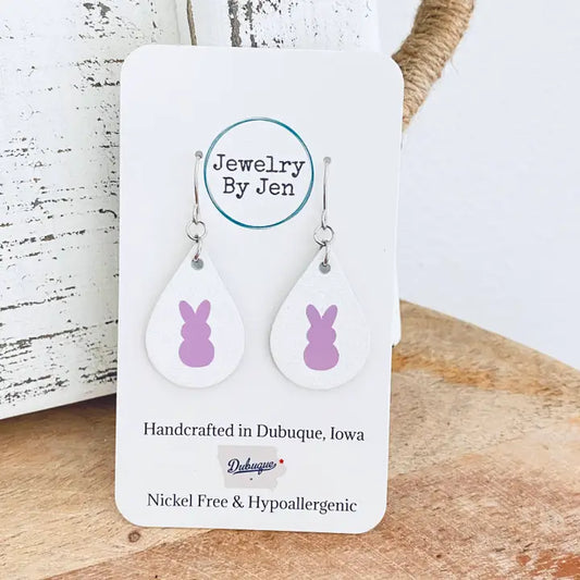 Lilac Peep Drop Earrings