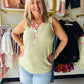 POL

Elevate your everyday basics with this ultra-soft, textured knit tank featuring a delicate floral-trim V-neck and functional henley buttons. Designed for a relaxed, breezy fit, it offers the perfect blend of feminine charm and effortless comfort for any sunny-day outing.

Soft textured knit for all-day comfort.
Effortless, relaxed fit for every body.
Charming floral-trim V-neck detail.
Functional button-front henley style.
Lightweight fabric perfect for layering.
Versatile design for effortless styling