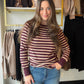 hread and Supply&nbsp;

So classic and effortless, this essential long sleeve tee from our basics collection is featured in a relaxed silhouette and crew neckline.&nbsp;

Long-sleeved top
Crew neckline
Measurements for a size small:

Length: 25.5"
Chest: 16"
Sleeve length: 25.5"
Sweep: 17 1/4"
Fabric Content/Care:&nbsp;

95% Rayon
5% Spandex