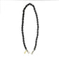 Matte Black Lucite Chain Strap