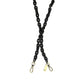 Matte Black Lucite Chain Strap