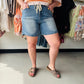 Royalty Light Wash Tummy Control Relaxed Midi Shorts

Experience ultimate confidence with these built-in tummy control midi shorts featuring a flattering relaxed fit. Designed with a chic front tie waist and premium medium wash denim, they offer the perfect blend of casual comfort and structured support for all-day wear.

Built-in tummy control for confidence
Flattering midi length for coverage
Adjustable front tie secures fit
Relaxed silhouette for maximum comfort
Premium medium wash denim finish
Versatile