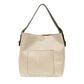 Joy Susan

Equally timeless and modern, our best-selling classic hobo is made in rich vegan leather in beautiful colors always accented with neutral straps.&nbsp; This roomy bag accented with a large front pocket and a snap-in removable crossbody, has plenty of room to carry your needs in style.