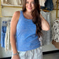 Michelle Mae

Slip into effortless summer style with the Audrey Vintage Wash Tank. This classic tank features a flattering scoop neckline and a perfectly worn-in vintage wash that looks like you've had it forever. It's your new go-to for warm days—dress it up with linen pants or keep it casual with your favorite shorts. Timeless comfort that never goes out of style.

Fabric: 80% Cotton, 15% Polyester, 5% Spandex
Fit: Runs true to size
