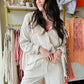 Effortlessly stylish and comfortable, our Oatmeal Sugarloaf Button Down. Made from natural linen, each piece has subtle variations for a unique touch. Coordinate with our Sugarloaf shorts for a charming beach day or casual coffee shop look.

Sadie &amp; Sage&nbsp;
