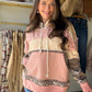 Meet the layer that makes casual days feel instantly more pulled together. The Pink Paisley Printed Hoodie by Oli &amp; Hali pairs a playful paisley print with a soft, relaxed silhouette, giving you that lived-in comfort with boutique-worthy personality.

Throw it on with denim and sneakers for errands, coffee runs, or a laid-back weekend. The oversized fit makes layering effortless, while the contrast fabric adds texture and a thoughtfully finished look.

Pink paisley print
Relaxed, oversized fit
Soft cott