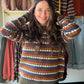 Texture takes center stage in the Olive Honeycomb Stripe Sweater from Staccato. A multi-color honeycomb knit brings depth and dimension to an olive-striped palette, finished with a classic crew neck and long sleeves. It works as hard as your basics but looks far more interesting.

Why You'll Love It

Crew neckline with long sleeves
Multi-color honeycomb texture stripes for rich visual detail
Warm olive palette that anchors autumn outfits
A statement texture in an easy, wearable silhouette
Styling Ideas

Pai