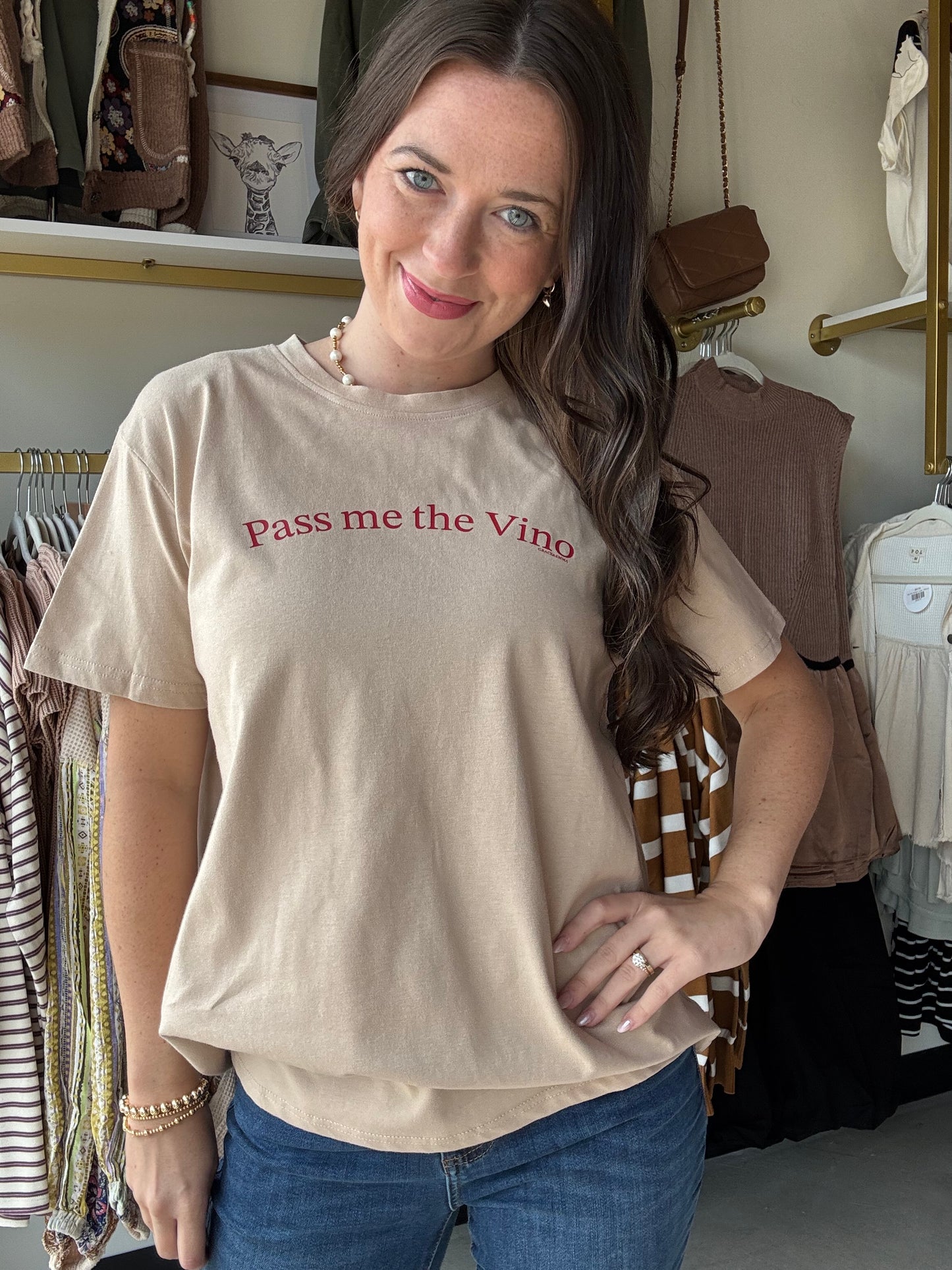 Southern Grace

Fit: Relaxed
Runs Large
Unlined
Some Stretch
Crew Neck
Standard T-Shirt Length
Printed in Texas
Fabric &amp; Care

Material: 100% Cotton
Care Instructions: Hand Wash with Cold Water, Do Not Bleach, Hang or Line Dry