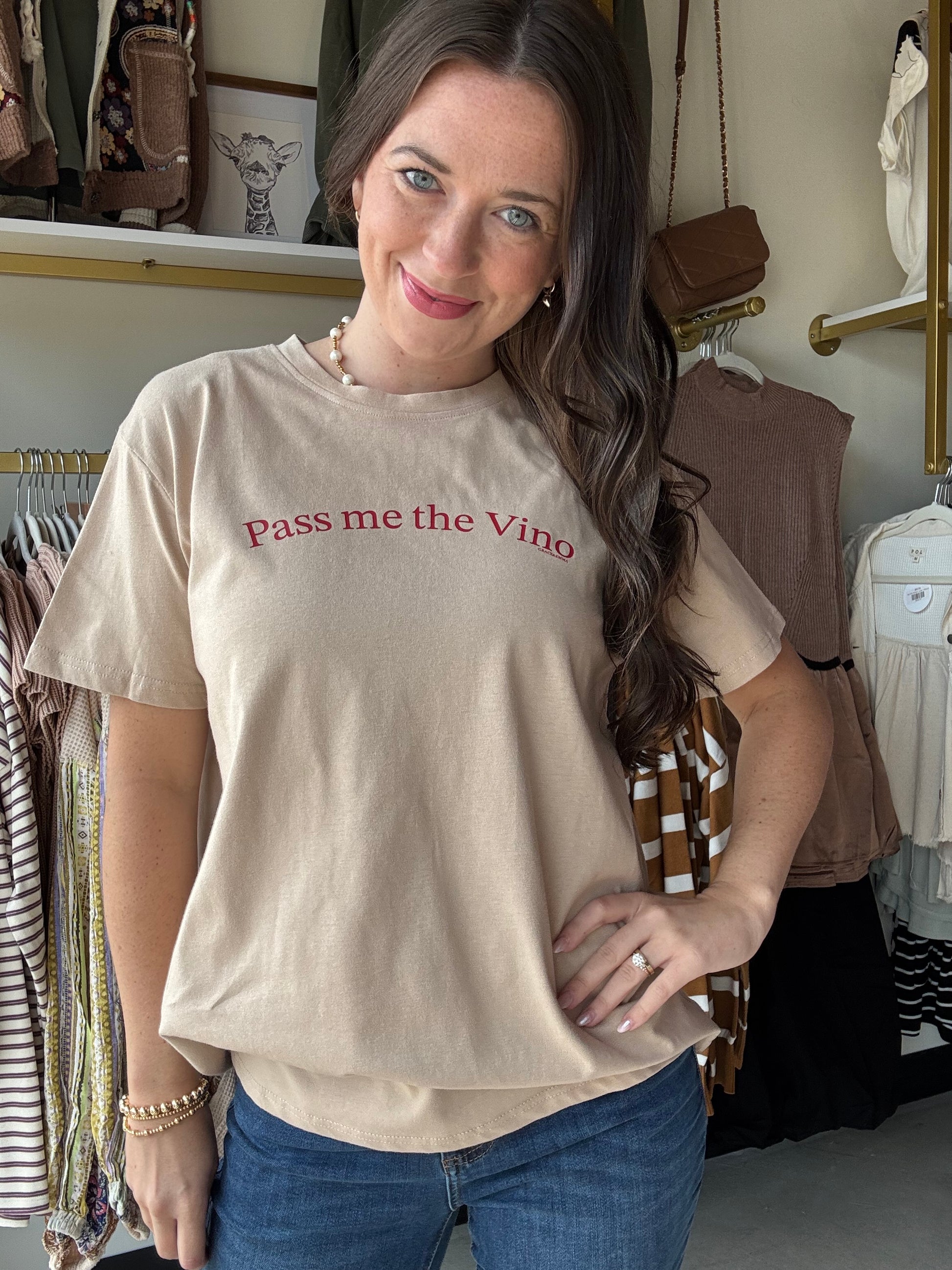 Southern Grace

Fit: Relaxed
Runs Large
Unlined
Some Stretch
Crew Neck
Standard T-Shirt Length
Printed in Texas
Fabric &amp; Care

Material: 100% Cotton
Care Instructions: Hand Wash with Cold Water, Do Not Bleach, Hang or Line Dry