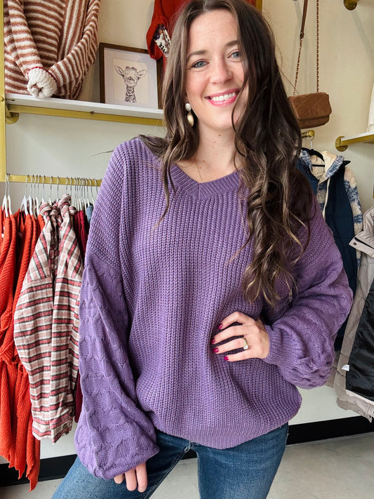Get ready for chilly weather with the Talina Textured Sweater. Made with a mix of soft and cozy textured patterns, this V-neck sweater is perfect for fall. Stay warm and stylish all season long!

Fabric: 100% Acrylic
Fit: Runs true to size for a relaxed fit
