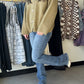 Brand: Risen

MID RISE LONG STRAIGHT JEANS - Rise 9 1/2" | Inseam 34 1/2" in size 3/26&nbsp;