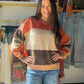 Earthy Color, Easygoing Comfort

The Rust Olive Mineral Washed Pullover by Easel brings warm, earthy color to your casual wardrobe. Its color-block design and contrasting plaid panel detail give it a playful mix of patterns, while the mineral-washed finish adds that perfectly lived-in look.

Soft mixed-knit fabric, dropped shoulders, and a relaxed, oversized silhouette make this a lovely choice for unhurried mornings and weekend plans. Pull it on for a coffee run, an afternoon browsing your favorite shops, 