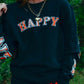 Happy Halloween Black Sweatshirt