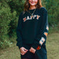 Happy Halloween Black Sweatshirt