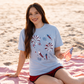 Blue Shimmer Fireworks Tee