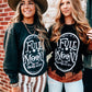 Full Moon Solid Sweatshirt