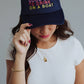 Drink on a Boat Hat - Navy