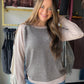 When a simple sweater needs a little more personality, this one brings it. The Black Striped Accent Sweater by Staccato pairs a sporty, baseball-inspired feel with color blocking and fine pinstripes. Throw it on with your favorite jeans for an easy outfit that still has plenty of detail.

What you'll love

Color-blocked design with pinstripe accents.
Crew neckline and long sleeves.
100% polyester.
Style &amp; size notes

Pair it with denim and sneakers for daytime, or try it with dark trousers and boots. Av
