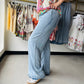 Thread & Supply

Easy and effortless, this airy pull on pant features a breezy lyocell fabrication, a billowy, relaxed silhouette, dual side pockets and released hem details.

Elastic waist
Adjustable drawstrings
Side pockets
Released hem
Measurements for a size small:

Rise: 10 3/4"
Waist: 15"
Inseam: 30"
Fabric Content/Care:&nbsp;

100% Lyocell
Machine Wash Cold