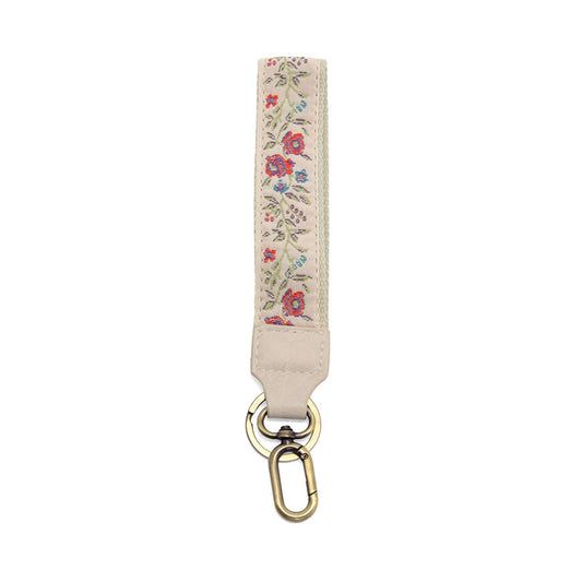 Trailing Daisy Easy Find Wristlet -Pink