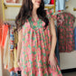 Umgee

Abstract Print Tiered Mini Dress

Key Features
• Abstract print 
• Short flutter sleeves
• Lace trims 
• Tiered mini length
• Lined 

Fit &amp; Model Notes
Sophie is 5'4", 26 weeks&nbsp;pregnant, and wearing the size small.
