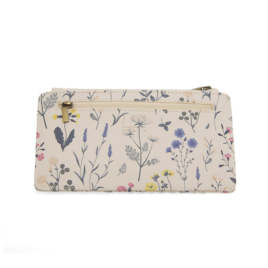 White Multi Floral Kara Wallet