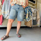 Royalty For Me&nbsp;

Elevate your seasonal style with these premium Royalty for Me wide-leg Bermuda shorts. Featuring a flattering mid-rise fit and a trendy raw hem, this light-wash denim offers the perfect balance of modern edge and all-day comfort• Flattering mid-rise waist for comfort.


• Relaxed wide-leg silhouette stays cool.
• Versatile light wash denim finish.
• Signature Royalty for Me premium quality.
• Trendy raw hem adds edge.
• True-to-size fit for every body.
