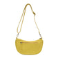 Yellow Miranda Crescent Bag