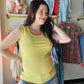 Michelle Mae

Elevate your basics with the Ava Tank, your next go-to everyday essential! Crafted from micro ribbed fabric, this tank offers incredible stretch and a flattering feminine fit. Wear it alone or layer it with your favorite cardigan—this versatile piece is a must-have in every wardrobe.&nbsp;

Fabric: 66% Rayon, 28% Polyester, 6% Spandex
Fabric Style: Stretchy knit
Stretch Factor: Mid to high stretch
Fit: Runs true to size
