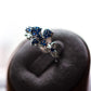 Zoe Sapphire Floral Ring