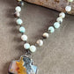 Theresa Necklace in Amazonite