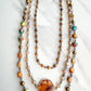 Janet Short Necklace-Orange