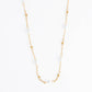 Waterproof Necklace 18" Pearl & Bead Station Narelle