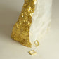 Gold Square Huggies