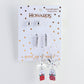 Holiday Christmas Silver Kitty Gift Earring Trio