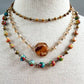Janet Short Necklace-Orange