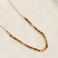 Waterproof Necklace 15" Jasper Beaded Gemstone Agate Narelle
