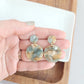 Blond and Sage Addy Earrings